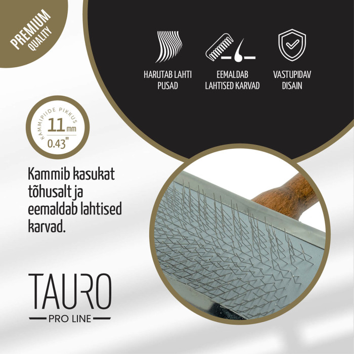 TAURO PRO LINE Hari metalläärisega, piide 11 mm 