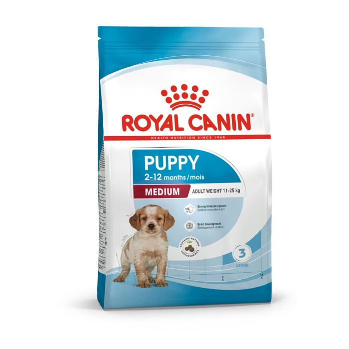 ROYAL CANIN сухой корм для щенков средних пород 