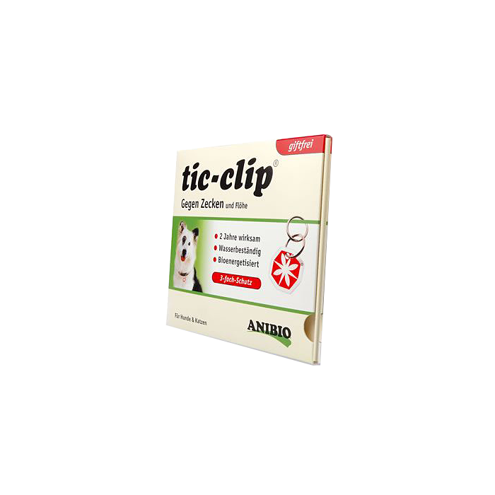 ANIBIO Tic-clip ультразвуковая подвеска-отпугиватель клещей и блох 