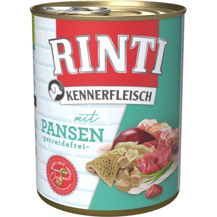 FINNERN RINTI Kennerfleisch, konservsööt täiskasvanud koertele rupskitega 