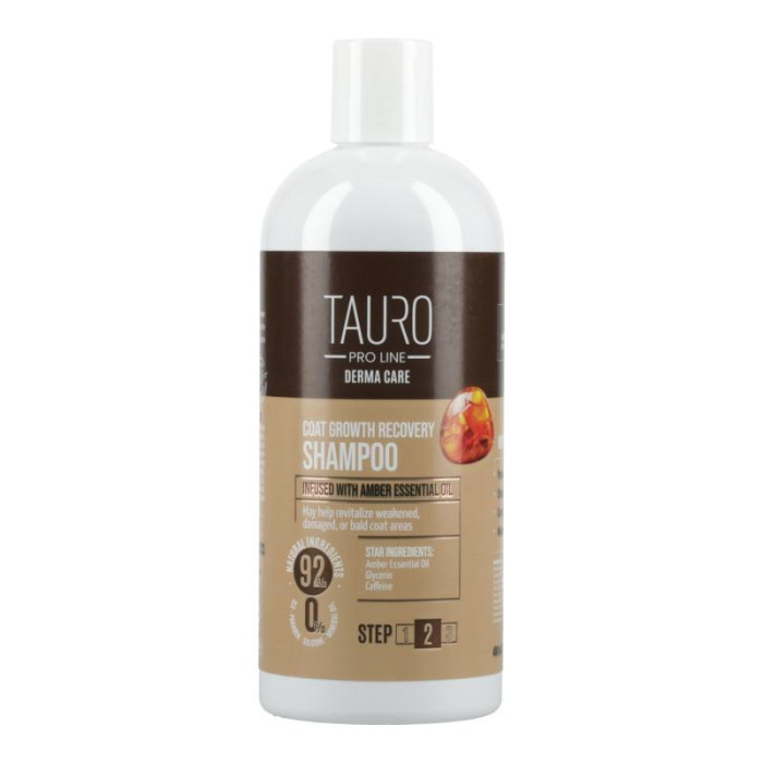 TAURO PRO LINE Derma Care Coat шампунь для собак и кошек, стимулирующий рост шерсти 