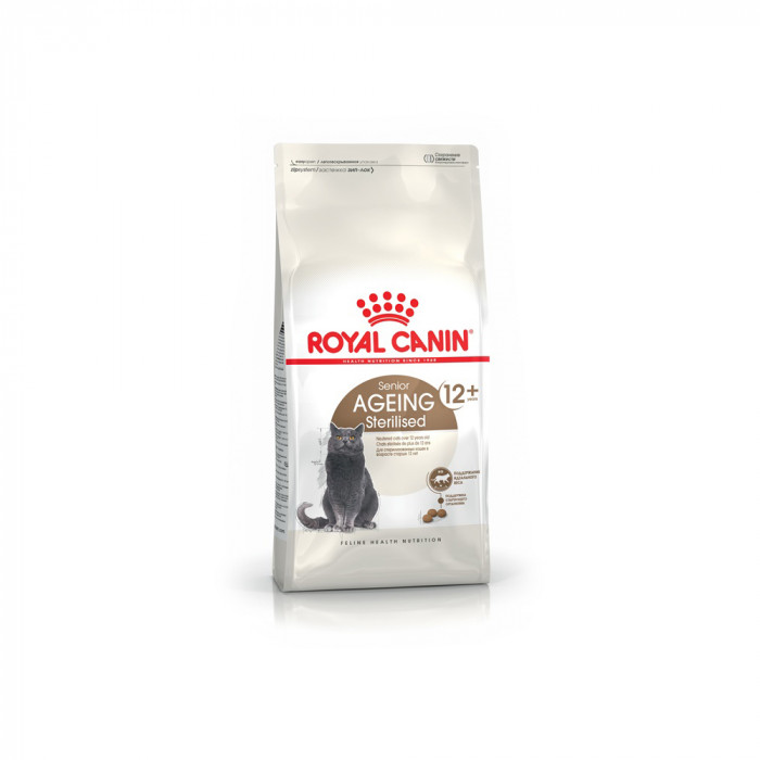 ROYAL CANIN Ageing Sterilised 12+, сухой корм для пожилых стерилизованных кошек 