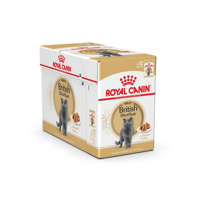 ROYAL CANIN British Shorthair, konservsööt täiskasvanud kassidele 