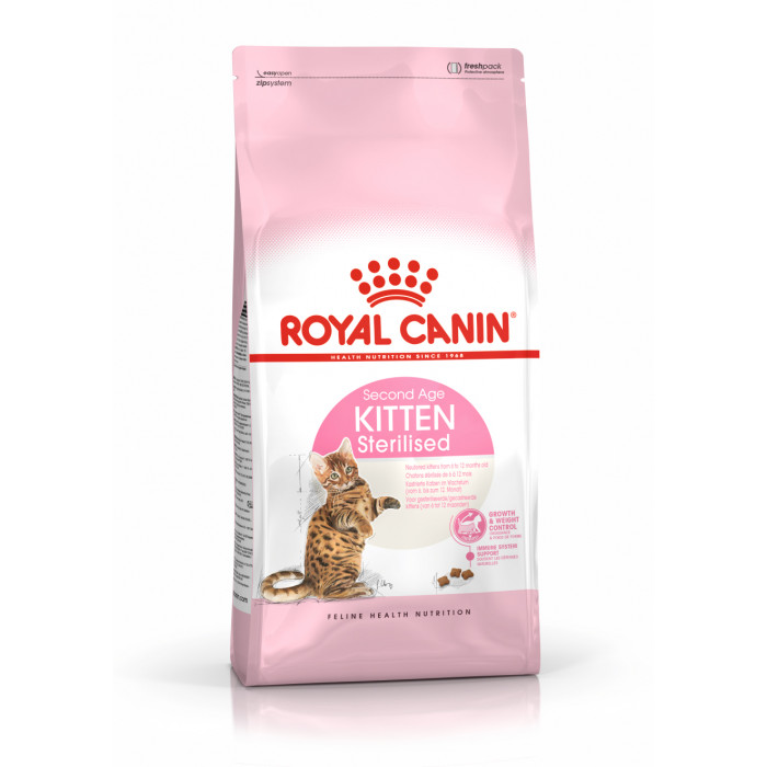 ROYAL CANIN kuivtoit steriliseeritud kassipoegadele  