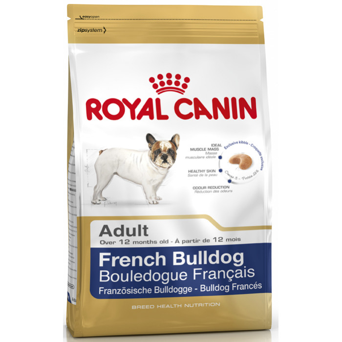 ROYAL CANIN сухой корм для взрослых собак породы французский бульдог 