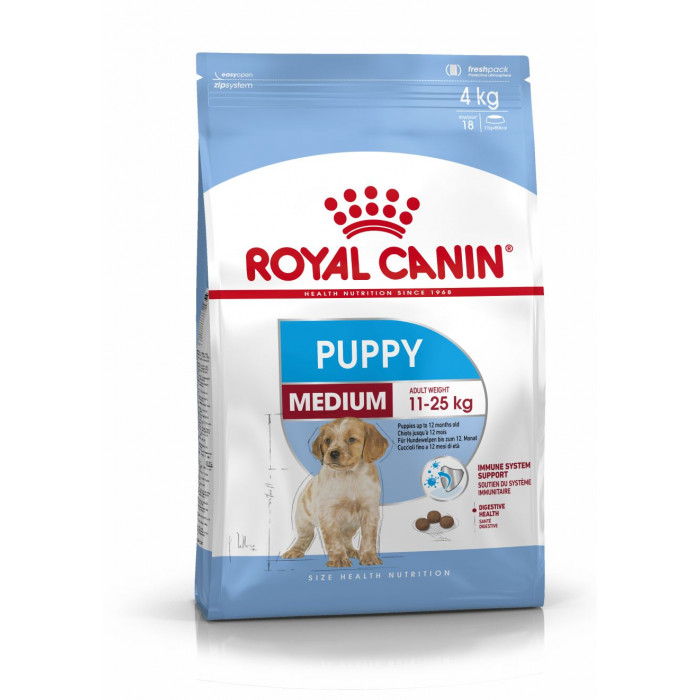 ROYAL CANIN kuivtoit keskmise suurusega tõugu kutsikatele   