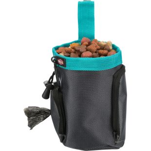 TRIXIE Multi pet treat basket taskutega, ø 7 × 9 cm, hall/sinine