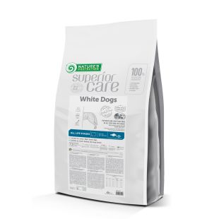 NATURE'S PROTECTION SUPERIOR CARE kuivtoit valge kalaga valgekarvalistele igas suuruses ja vanuses koertele 10 kg x 2