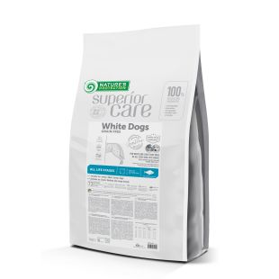 NATURE'S PROTECTION SUPERIOR CARE kuivtoit teraviljata valge kalaga valgekarvalistele igas suuruses ja vanuses koertele 10 kg x 2