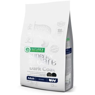 NATURE'S PROTECTION SUPERIOR CARE kuivtoit kõikidele täiskasvanud musta kelmega koeratõugudele 1,5 kg x 4