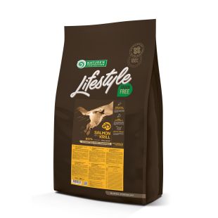 NATURE'S PROTECTION LIFESTYLE teraviljavaba kuivtoit igat tõugu kutsikatele, lõhe ja krilliga 10 kg x 2