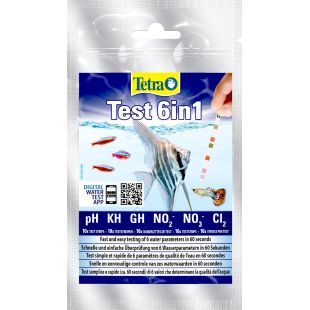 TETRA Test 6in1 akvaariumi vee test 10 vnt.