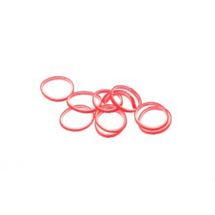 LAINEE 100tk lateks-elastsed kummid 100 tk, 8 mm, punased