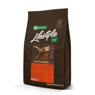 NATURE'S PROTECTION LIFESTYLE teraviljavaba kuivtoit täiskasvanud steriliseeritud kassidele, lõhe ja krilliga 7 kg x 2