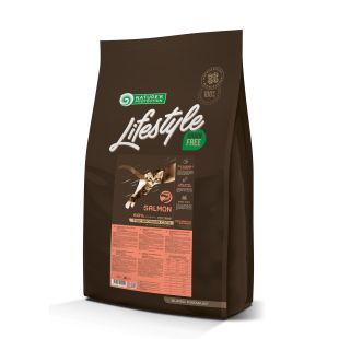 NATURE'S PROTECTION LIFESTYLE teraviljavaba kuivtoit kassipoegadele, lõhega 7 kg x 2