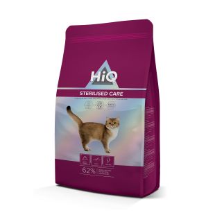 HIQ сухой корм для для взрослых кошек после стерилизации с птицей 1.8 кг