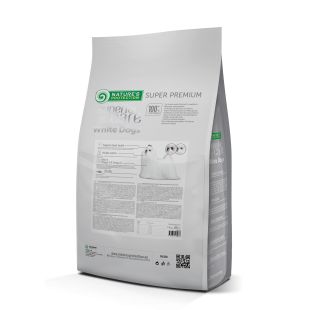 NATURE'S PROTECTION SUPERIOR CARE teraviljavaba kuivtoit väikest kasvu valge karvaga täiskasvanud koertele, heeringaga  10kg x 2