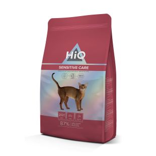 HIQ сухой корм для взрослых кошек с чувствительной системой пищеварения с птицей 6.5 кг