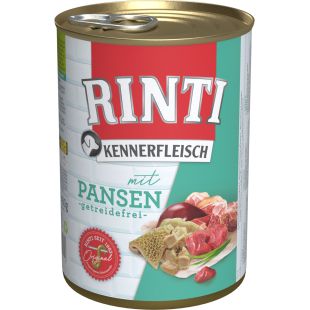 FINNERN RINTI Kennerfleisch konservsööt täiskasvanud koertele rupskitega 400 g